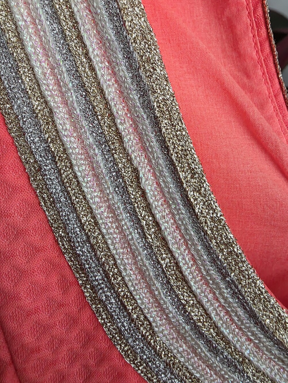 Lilly Pulitzer Junie Metallic Soutache Dress Size 4 - Picture 10 of 13